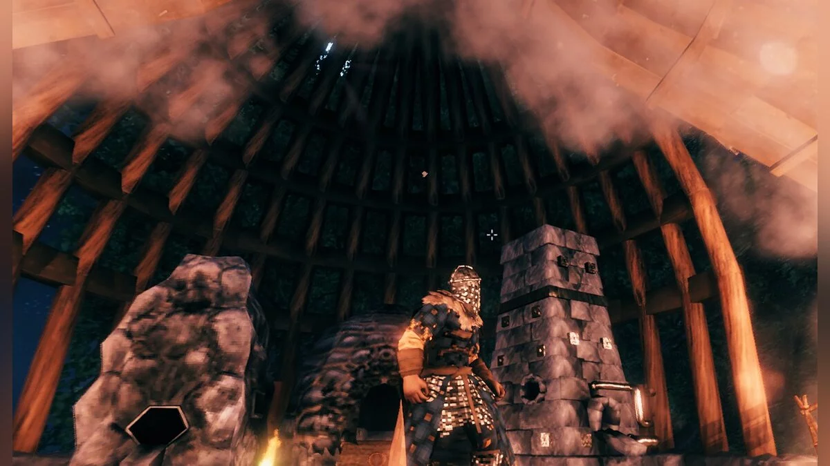 Valheim — Круглый дом