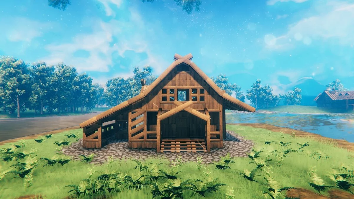 Valheim — Стартовый дом