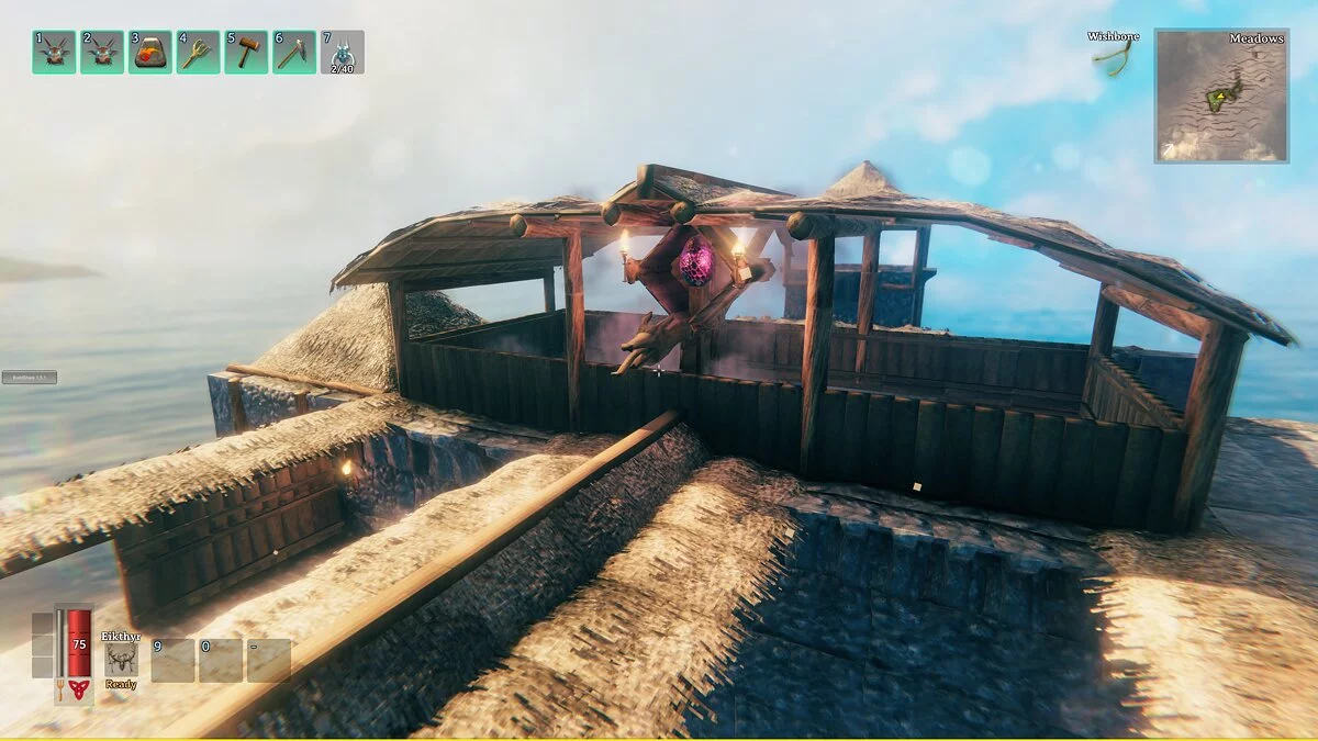 Valheim — Крепость «Слезы дракона»