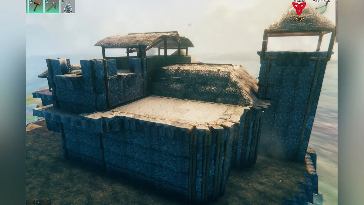 Valheim — Крепость «Слезы дракона»