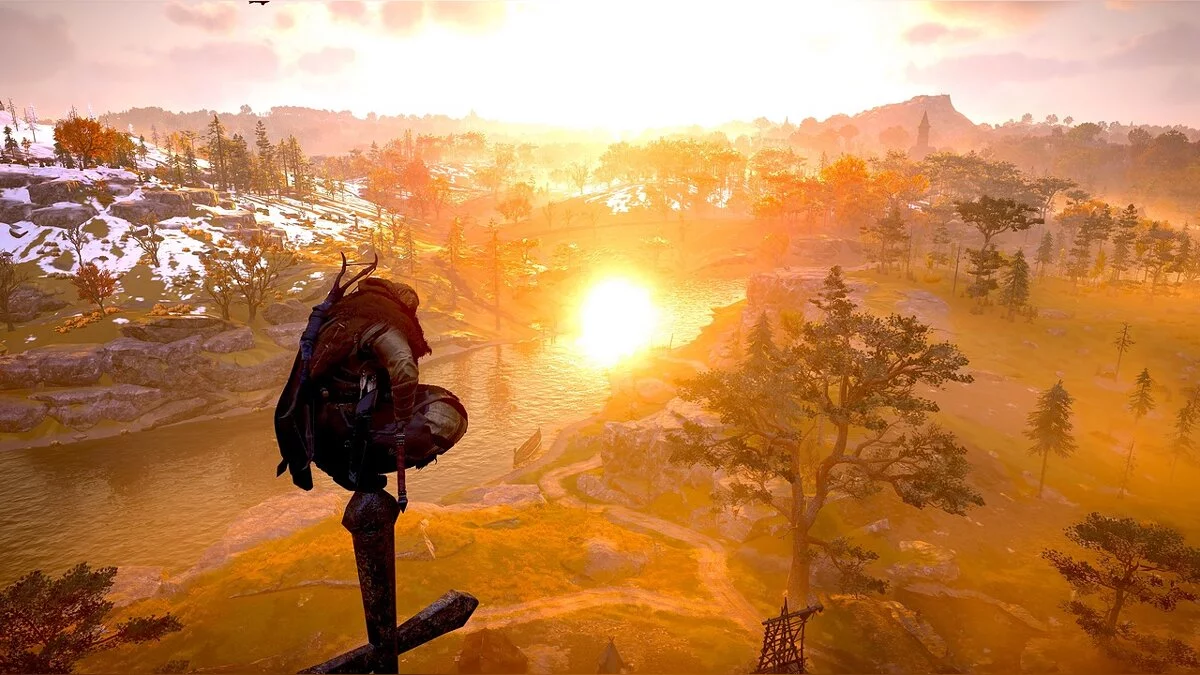 Assassin's Creed Valhalla — Освещение с HDR