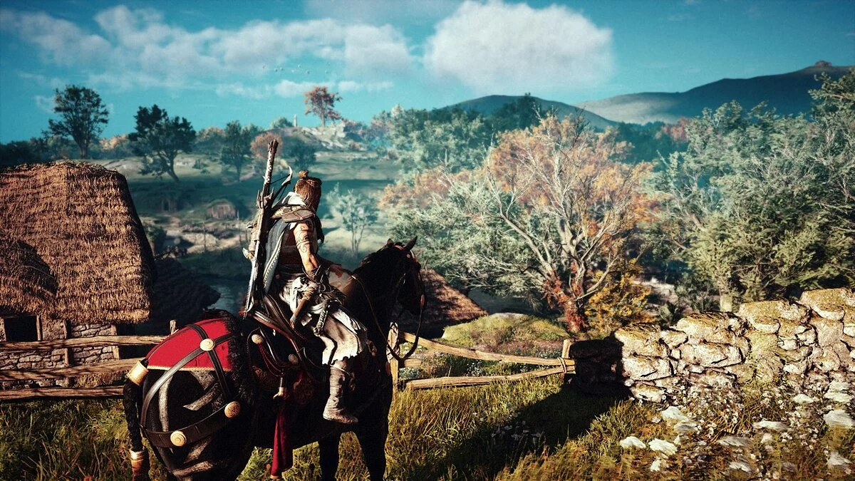 Assassin&#039;s Creed Valhalla — Различные оттенки глубины резкости