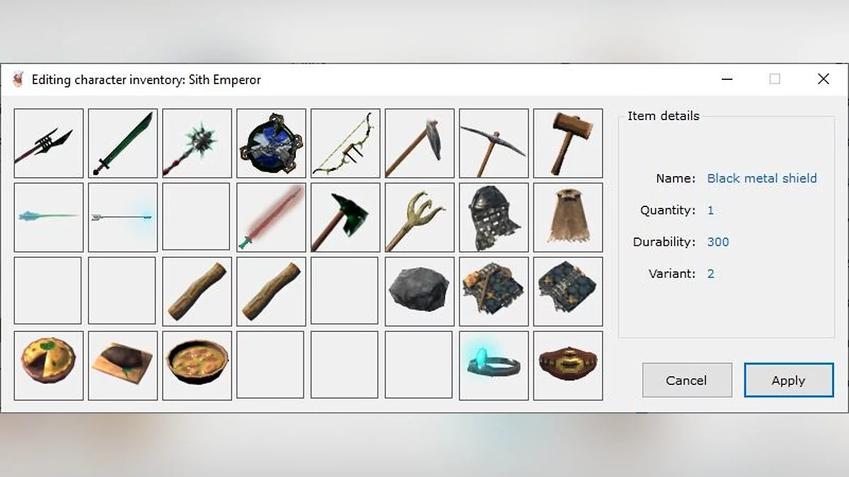 Valheim — Редактор персонажей [1.0.1]