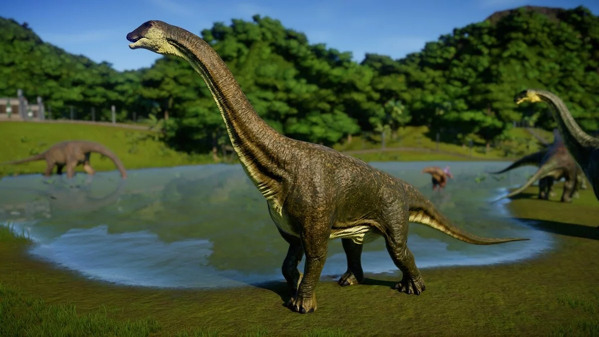 Jurassic World Evolution — Винтонотитан (новый вид)