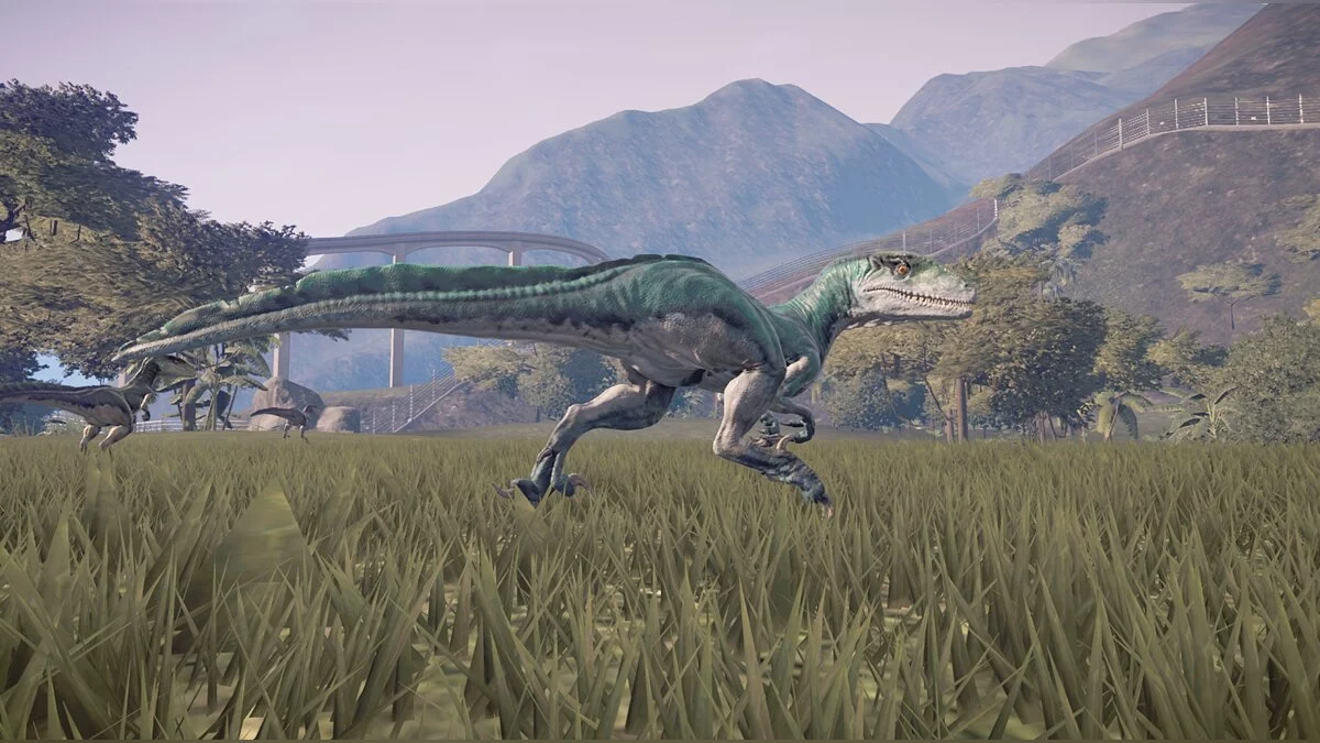 Jurassic World Evolution — Измененный дейноних максли