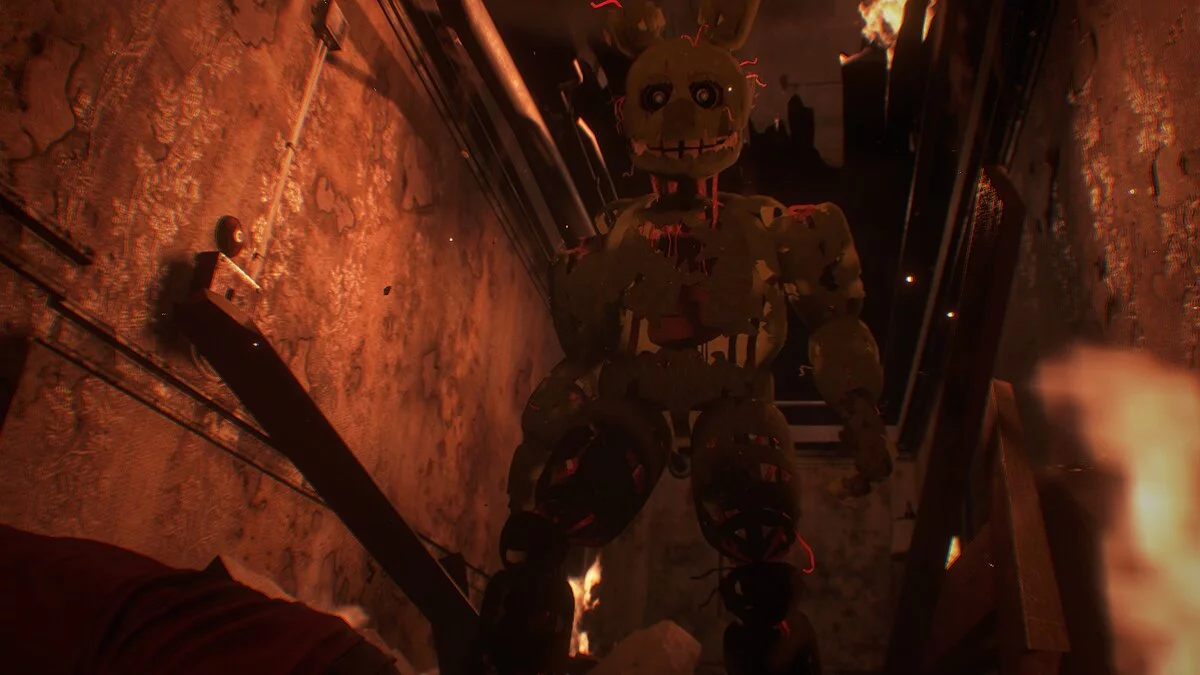 Resident Evil 3 — Спрингтрап из игры Five Nights at Freddy's 3