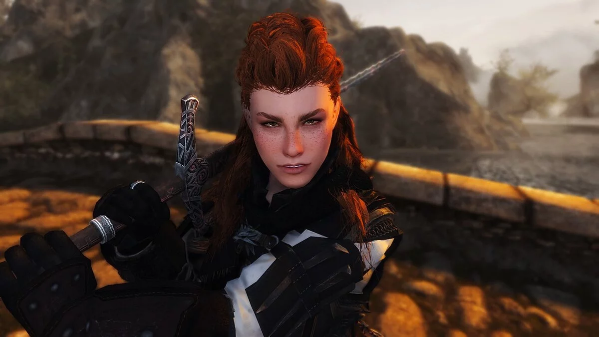 Elder Scrolls 5: Skyrim Special Edition — Пресет Элой из игры Horizon Zero Dawn