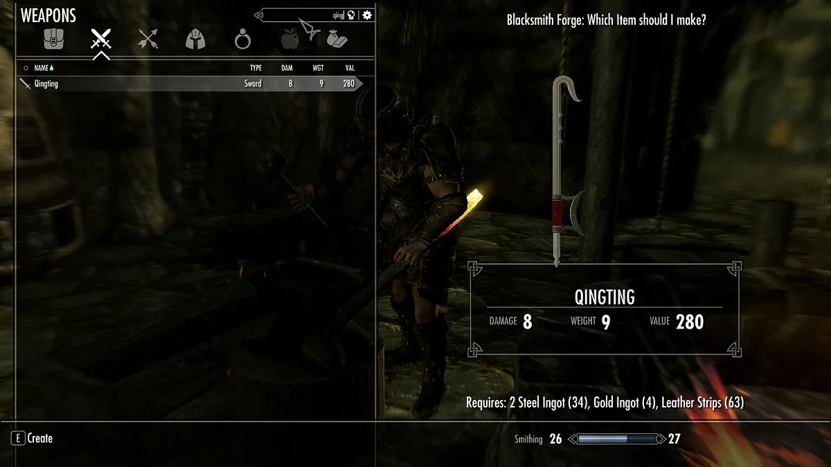 Elder Scrolls 5: Skyrim Special Edition — Набор оружия из игры For Honor