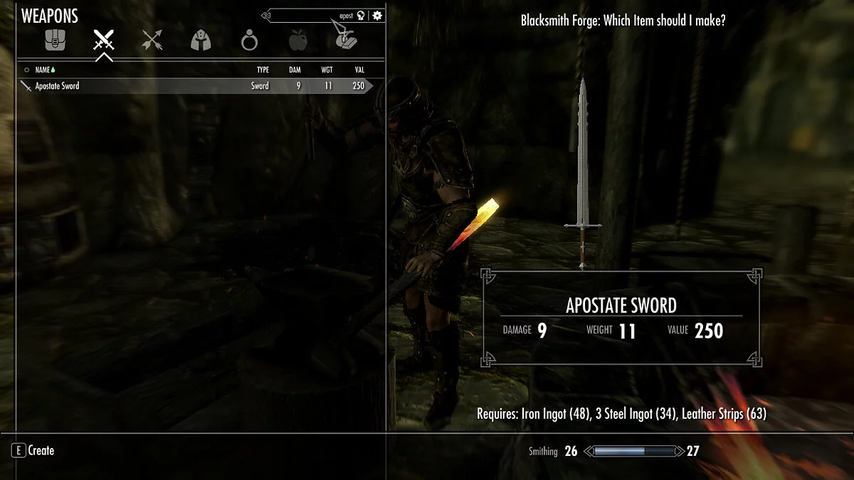 Elder Scrolls 5: Skyrim Special Edition — Набор оружия из игры For Honor