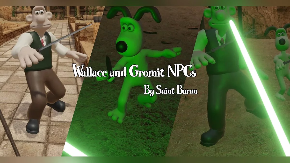 Blade and Sorcery — NPC Уоллес и Громит