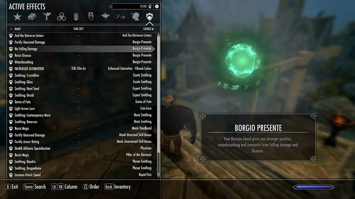 Elder Scrolls 5: Skyrim Special Edition — Раса Борзи