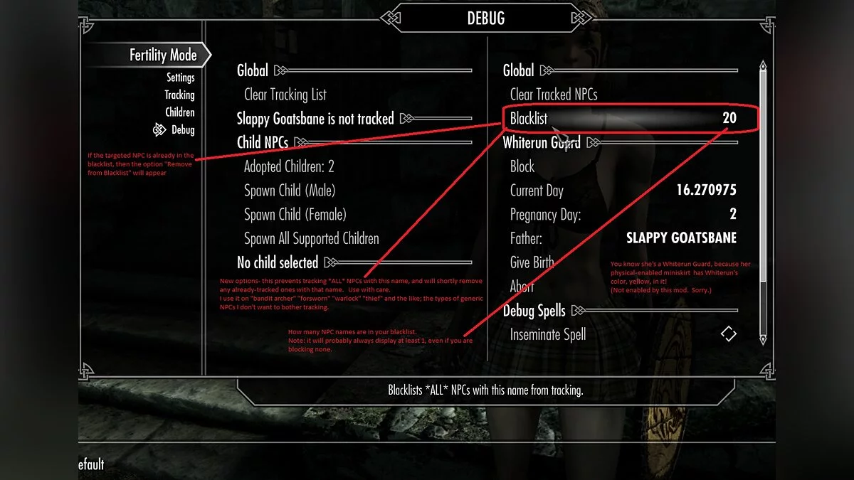 Elder Scrolls 5: Skyrim Special Edition — Патч для мода «Режим фертильности»