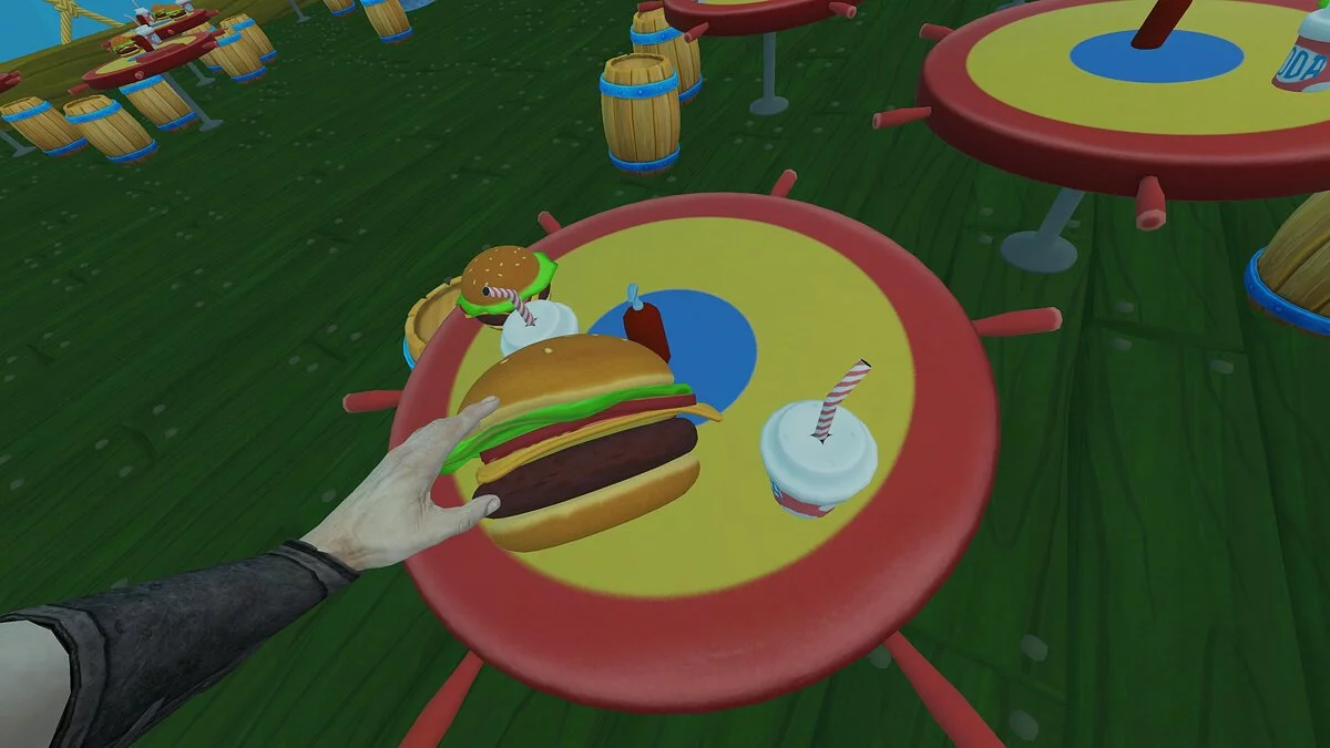 Blade and Sorcery — Карта Бикини-боттом из мультфильма «Спанч Боб»