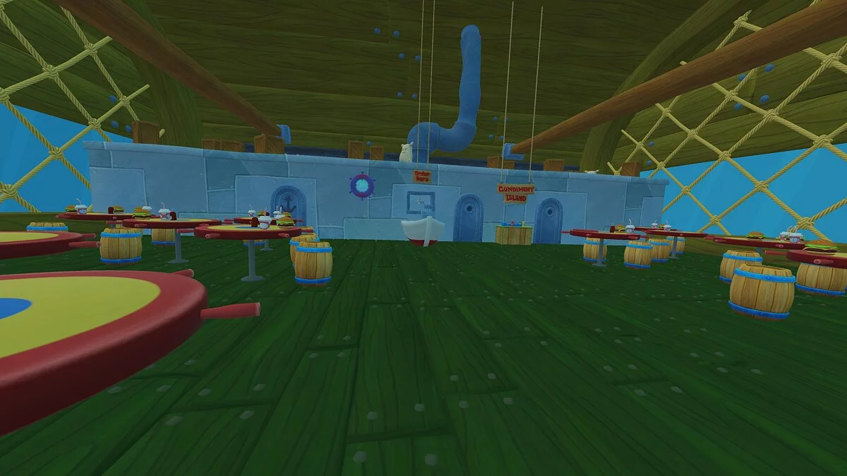 Blade and Sorcery — Карта Бикини-боттом из мультфильма «Спанч Боб»