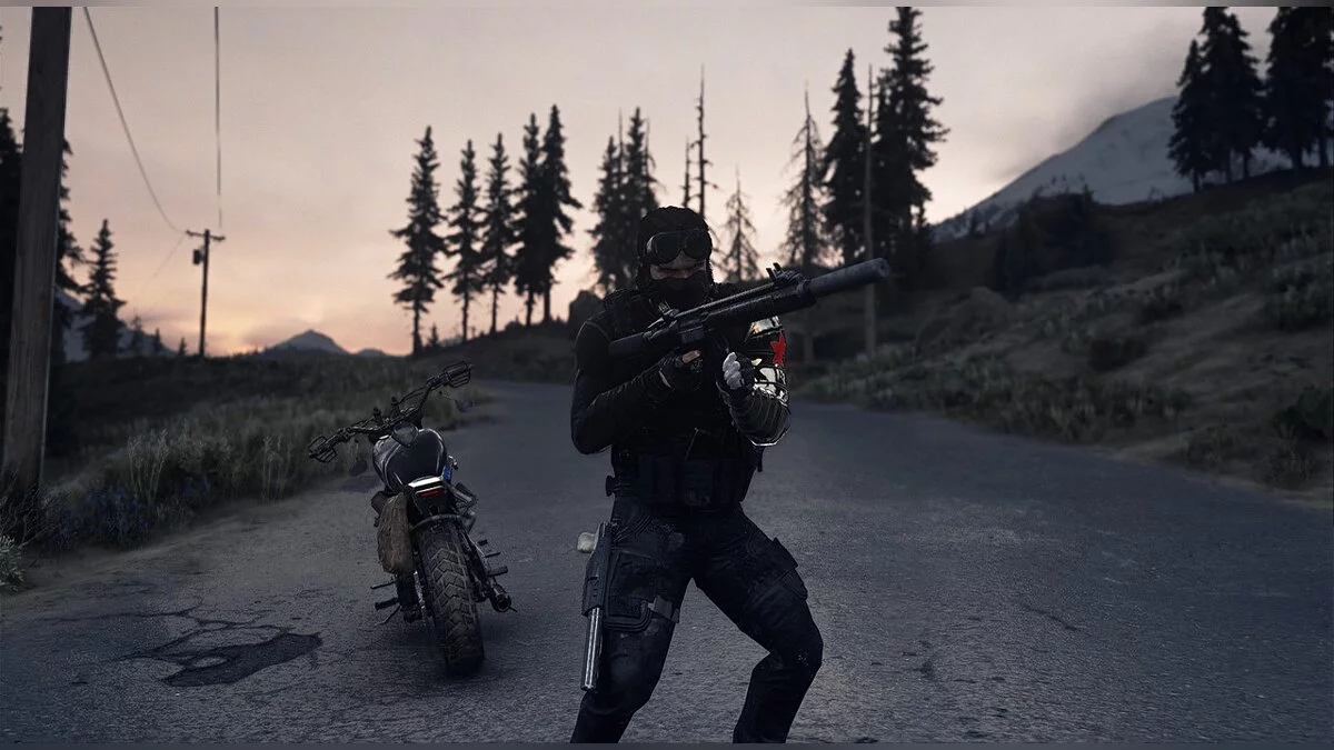 Days Gone — Костюм «Зимнего солдата»