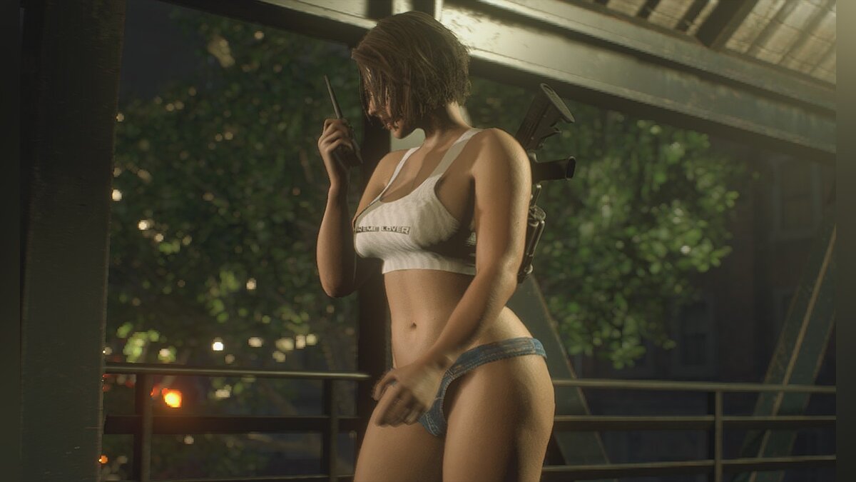Resident Evil 3 — Фигуристая спортивная Джилл