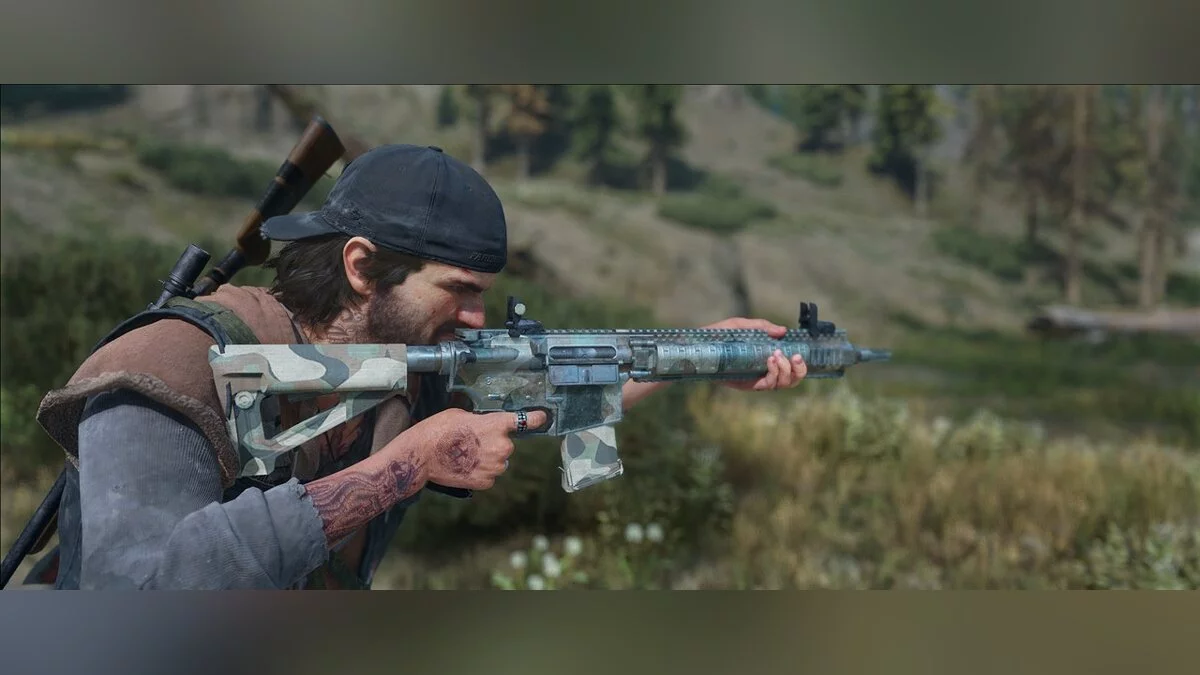 Days Gone — Набор раскрасок для M4A1