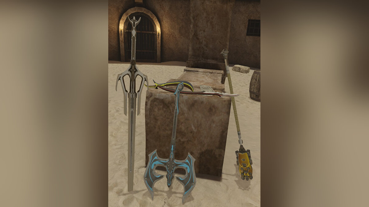 Blade and Sorcery — Набор оружия ближнего боя из игры Warframe