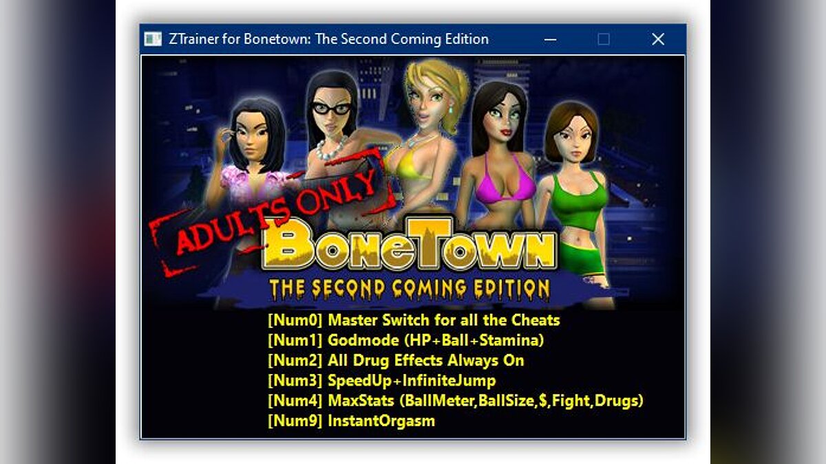 BoneTown: The Second Coming Edition — Трейнер + Таблица для Cheat Engine (+6) [UPD: 15.07.2021]