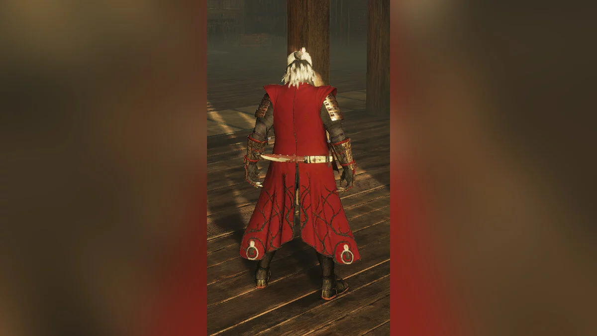 Nioh 2: Complete Edition — Красно-черное пальто