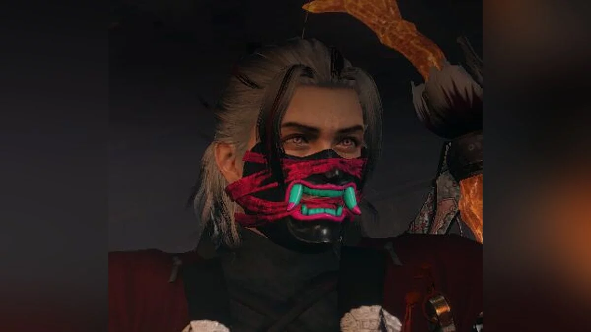 Nioh 2: Complete Edition — Неоновая маска