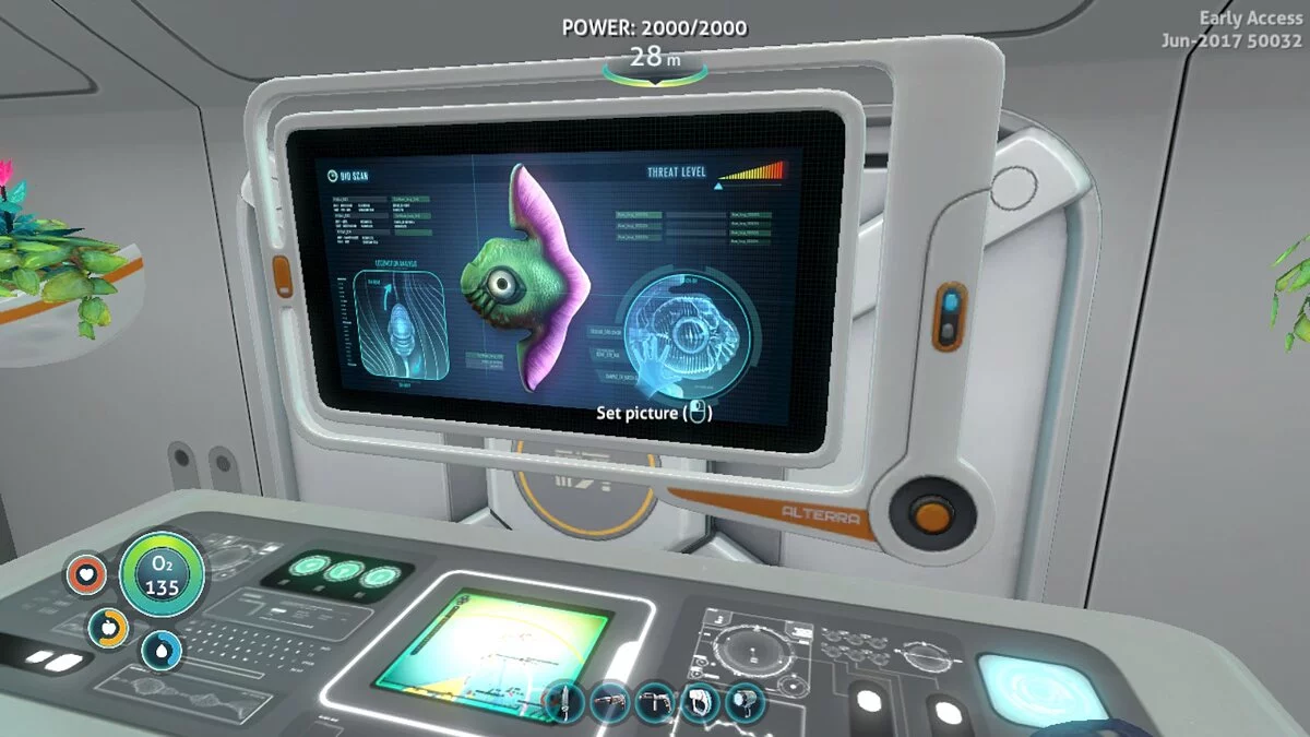 Subnautica — Дисплеи внутриигрового банка данных