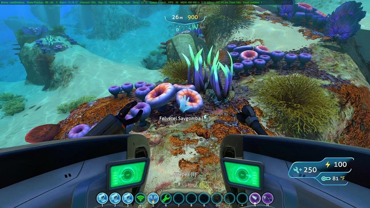 Subnautica — Руки для «Мотылька»