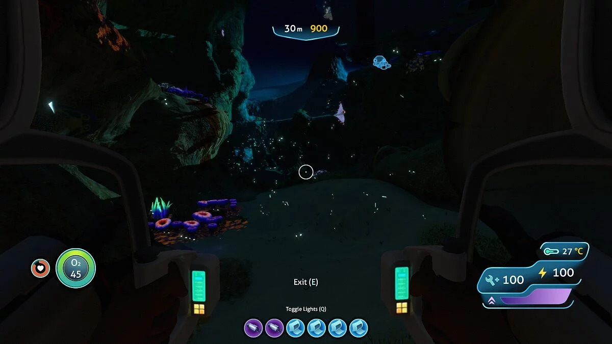 Subnautica — Фонарик для «Краба»