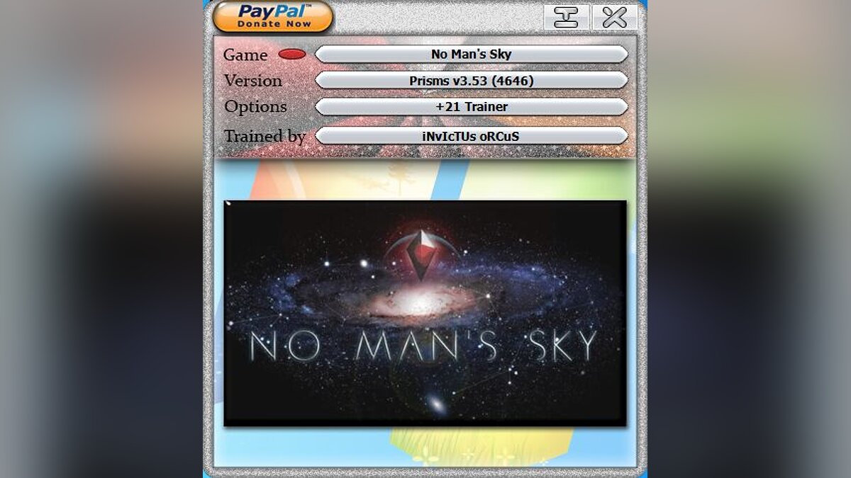 No Man&#039;s Sky — Трейнер (+21) [3.53]