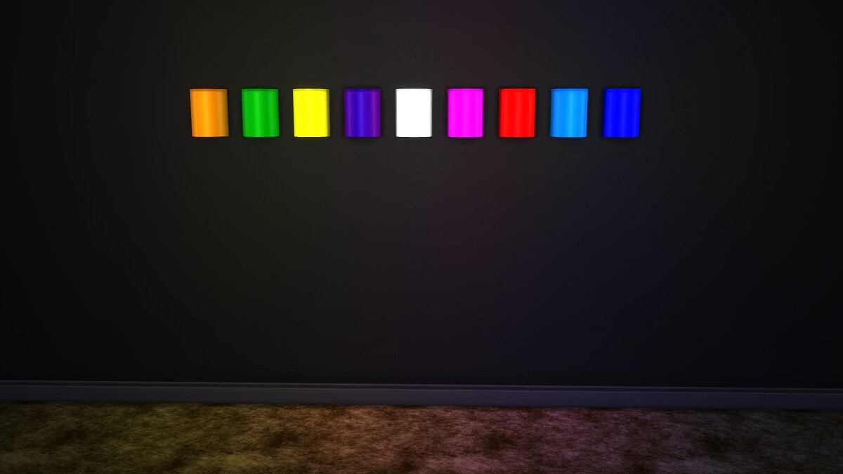 The Sims 4 — Цветные детские светильники