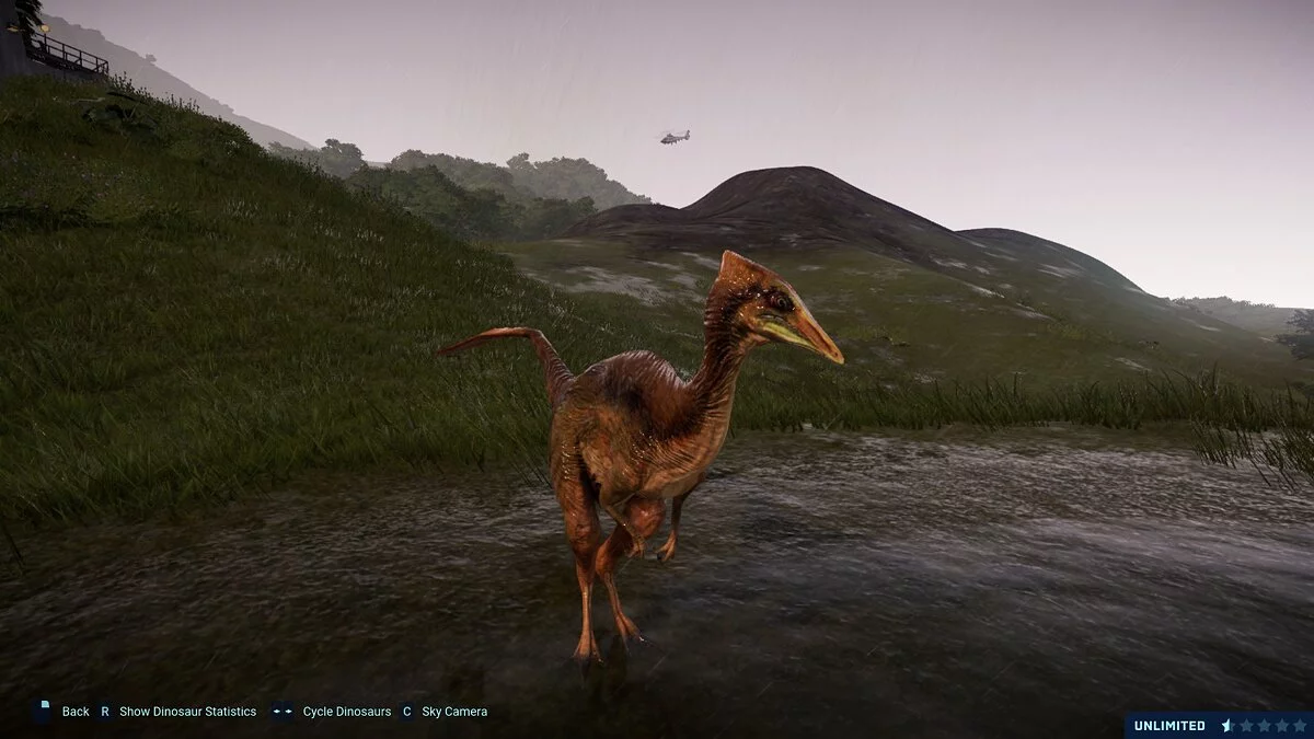 Jurassic World Evolution — Пелеканимимус (новый вид)