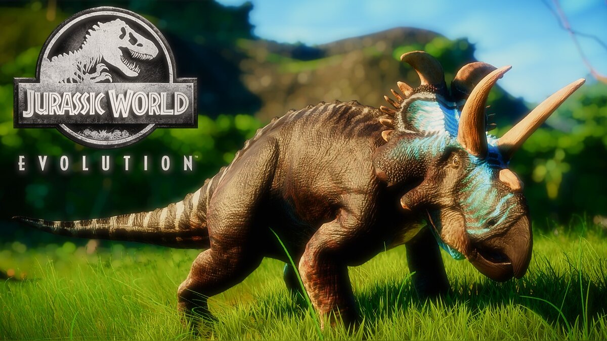 Jurassic World Evolution — Альбертоцератопс (новый вид)