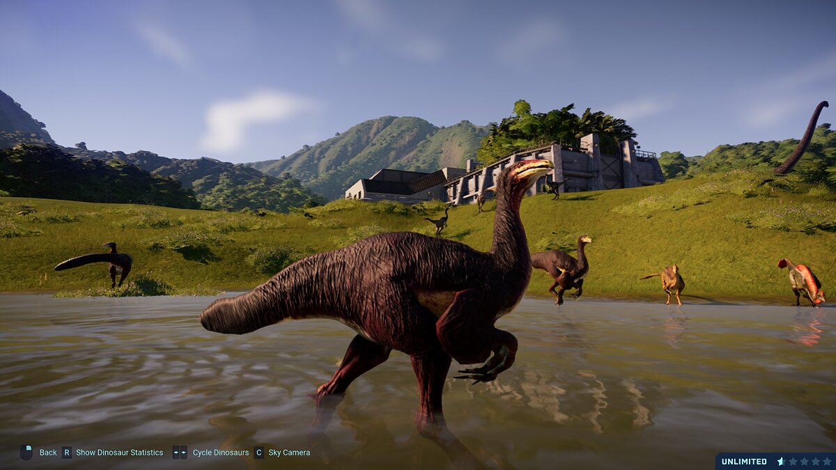 Jurassic World Evolution — Сегнозавр (новый вид)