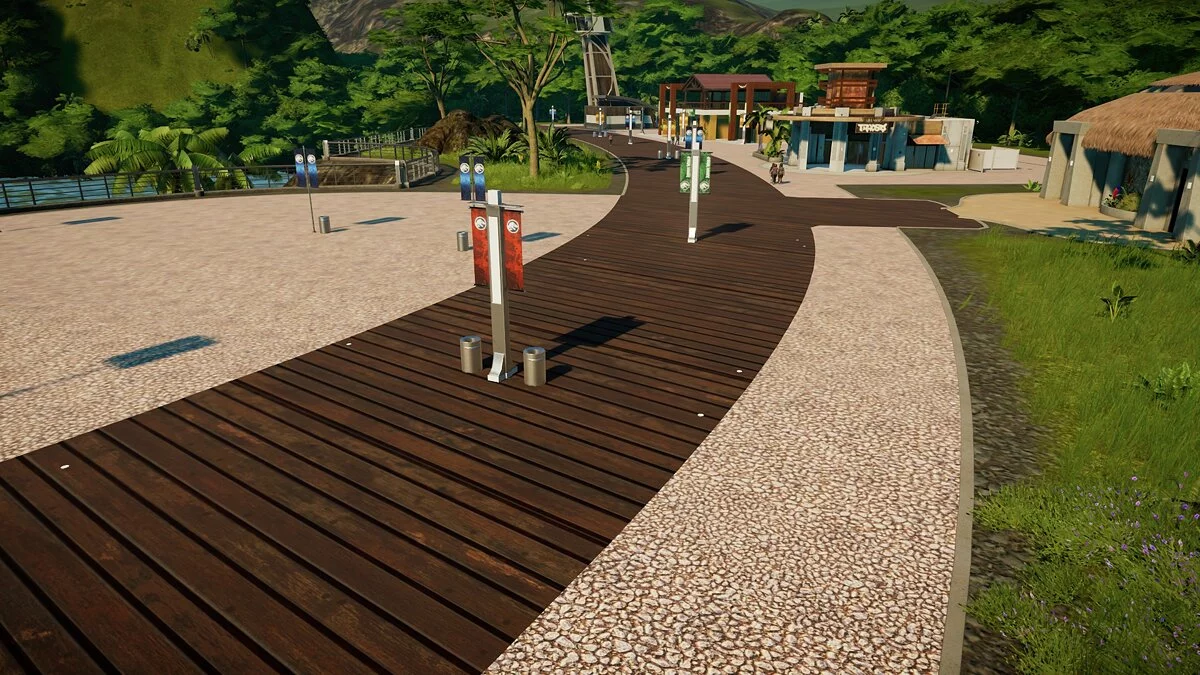 Jurassic World Evolution — Болотные тропы