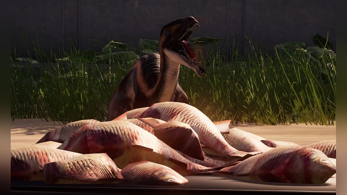 Jurassic World Evolution — Новая кормушка с рыбой