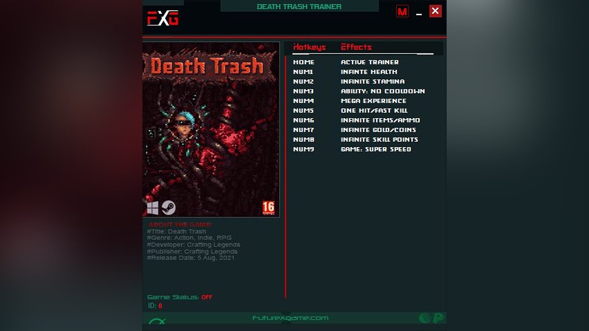 Death Trash — Трейнер (+9) [1.0]
