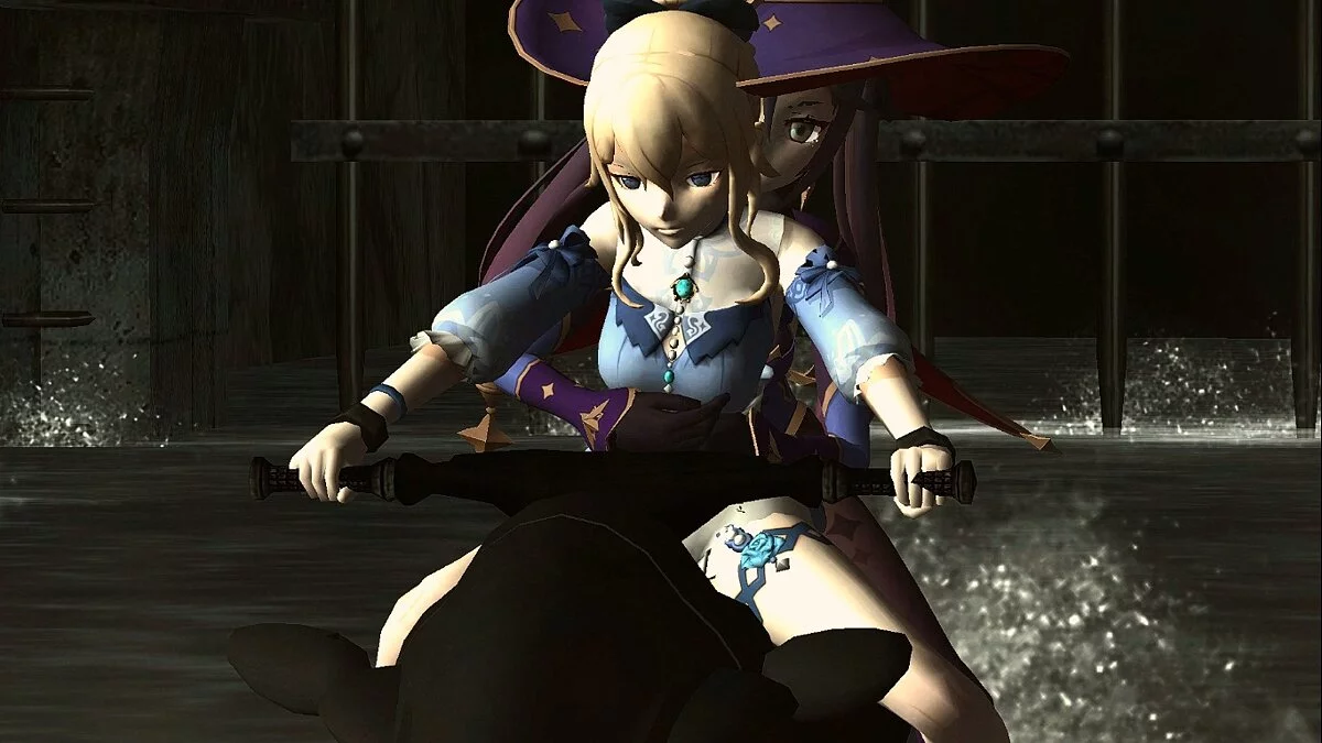 Resident Evil 4 (2005) — Джен из аниме Sea Breeze Dandelion