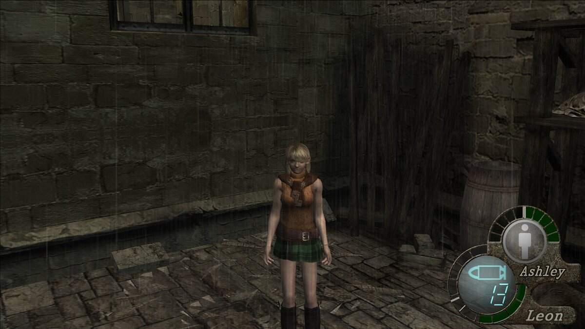 Resident Evil 4 (2005) — Укороченная юбка Эшли