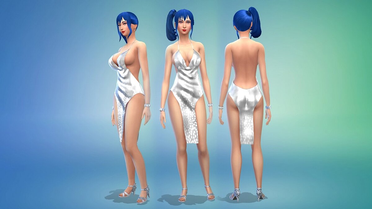 The Sims 4 — Роскошное вечернее платье