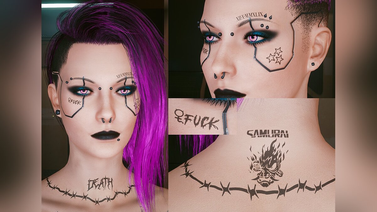 Cyberpunk 2077 — Дьявольские татуировки