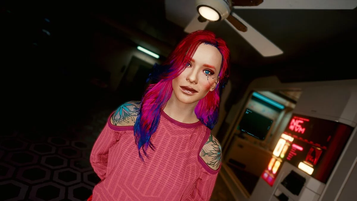 Cyberpunk 2077 — Прическа Йеннифэр