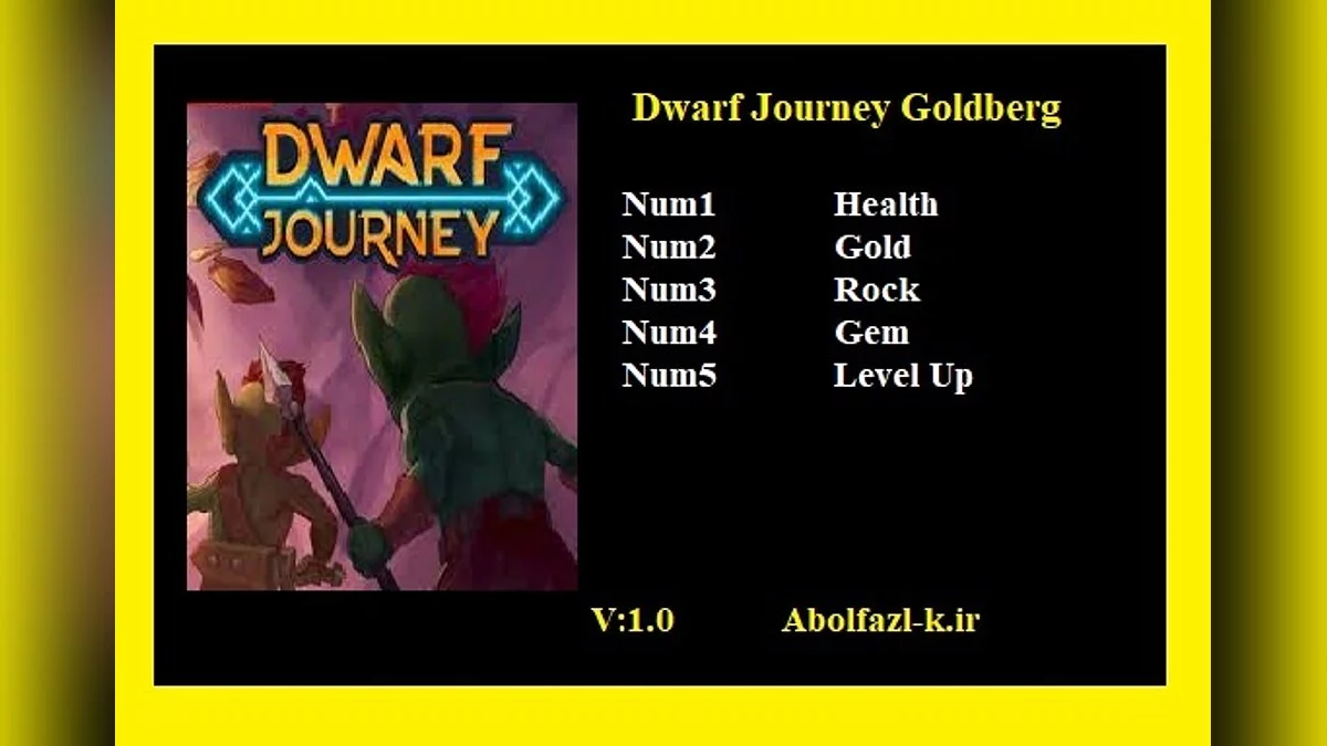 Dwarf Journey — Трейнер (+5) [1.0]