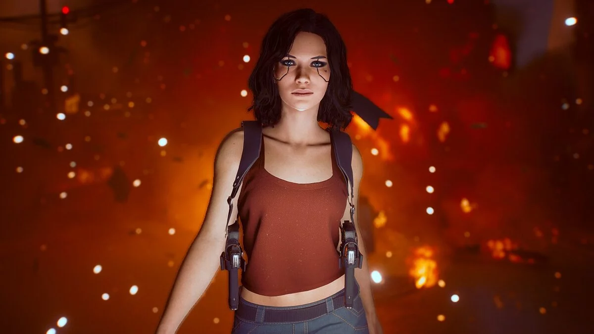 Cyberpunk 2077 — Джейд - пресет для Ви