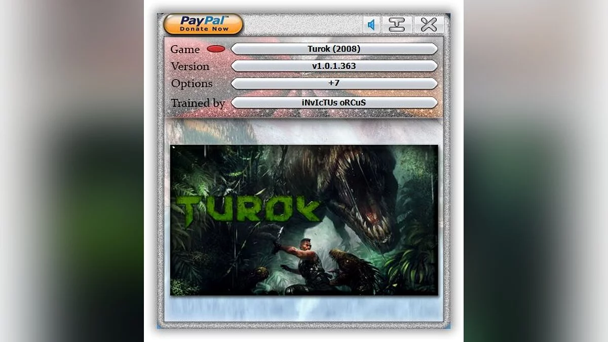 Turok — Трейнер (+5/+7) [1.0.1.363 Fixed]