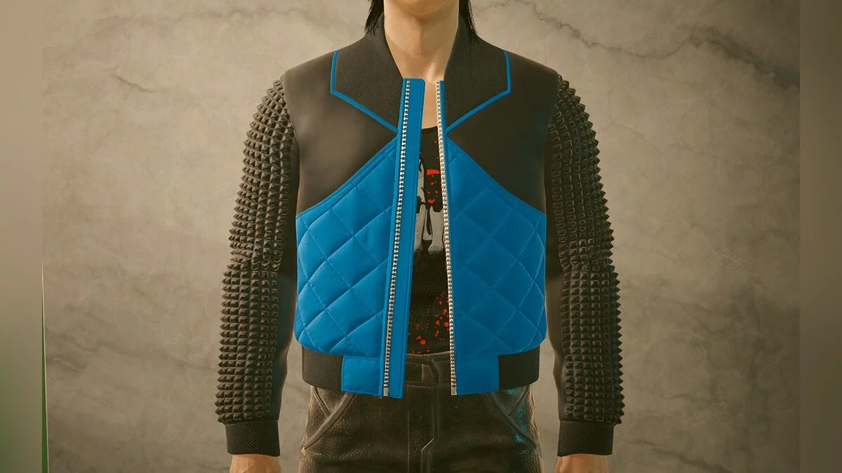 Cyberpunk 2077 — Куртка с рукавами с шипами