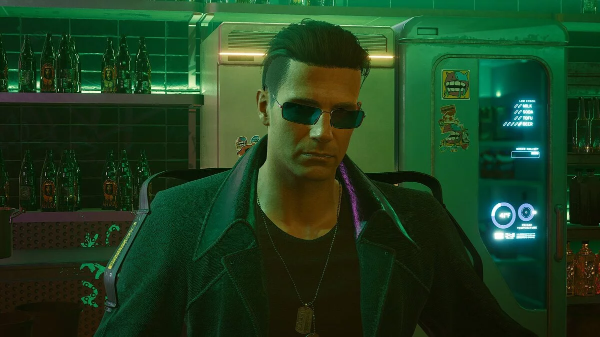Cyberpunk 2077 — Разные очки Томпсона