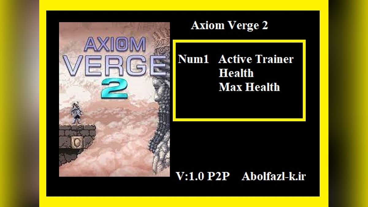 Axiom Verge 2 — Трейнер (+2) [1.0]