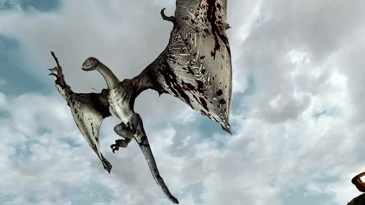 Elder Scrolls 5: Skyrim Special Edition — Драконы-бабочки