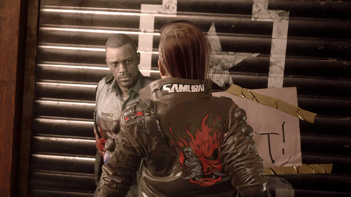 Resident Evil 2 — Ви из игры Cyberpunk 2077 вместо Клэр
