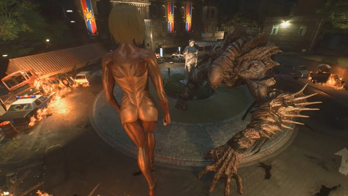 Resident Evil 3 — Женщина титан